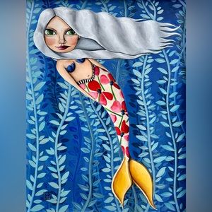 Mermaid #1 See Katie Paint giclée art print